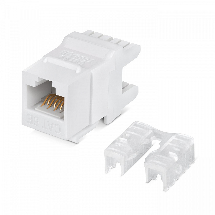 KJ-RJ45-Cat.5e-180 (7960c) Вставка Keystone Jack RJ-45 - YUM