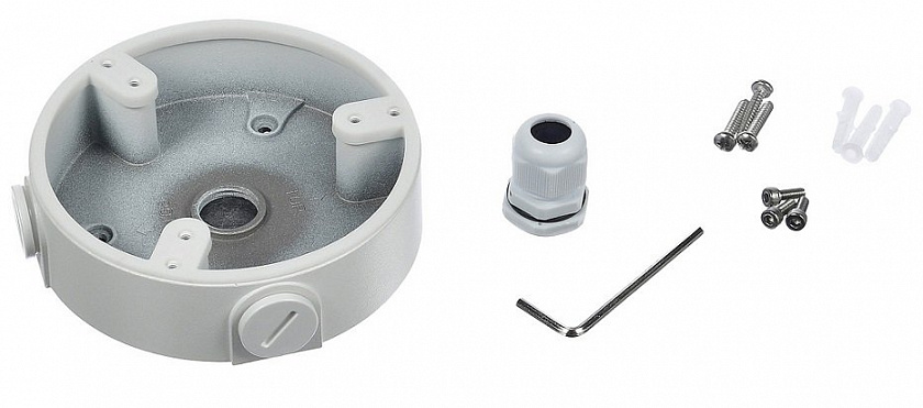 RVi-1BMB-4 white Коробка монтажная для телекамеры - YUM