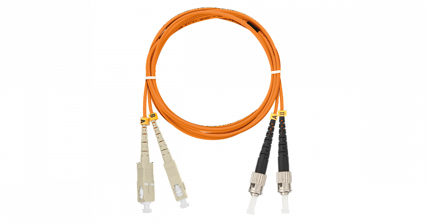 NMF-PC2M2C2-SCU-STU-001 Патч-корд оптический многомодовый - YUM