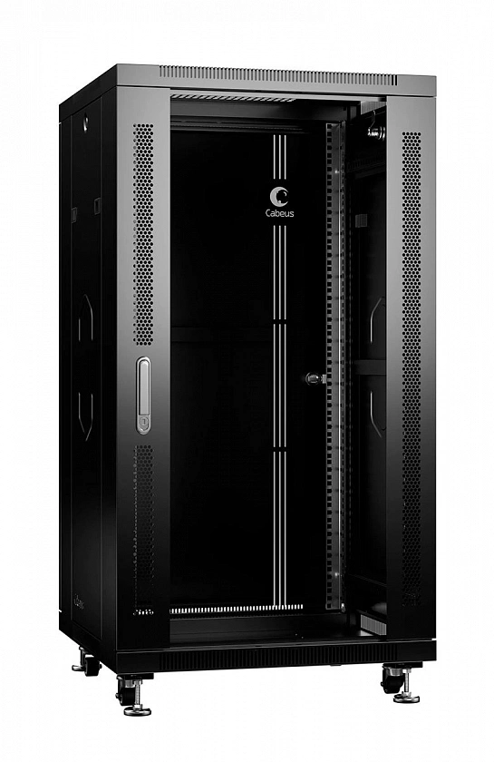 SH-05C-22U60/60-BK (8556c) Шкаф напольный 19-дюймовый, 22U - YUM