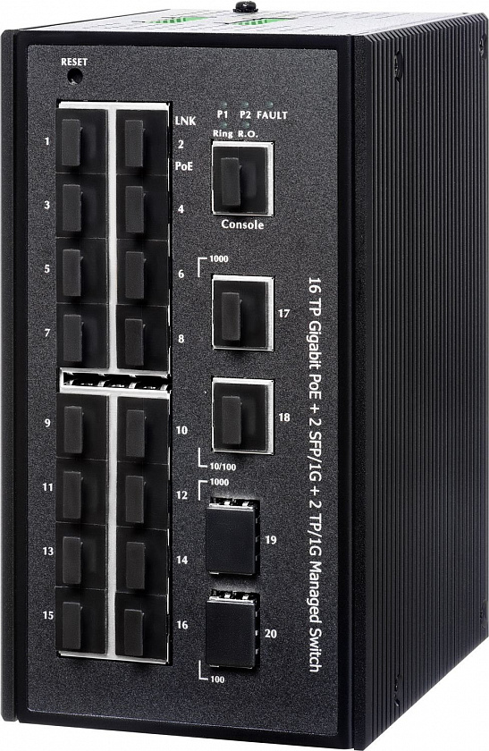 NIS-3500-3426PGE Коммутатор управляемый с PoE - YUM