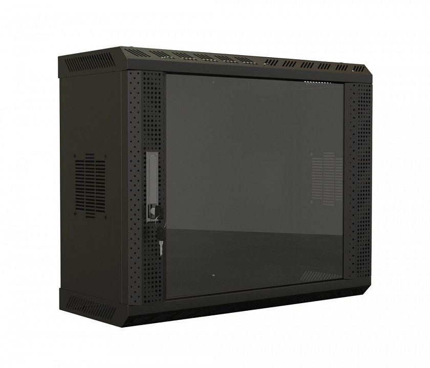 TWS-1525-GP-RAL9004 Шкаф настенный 19", 15U - YUM