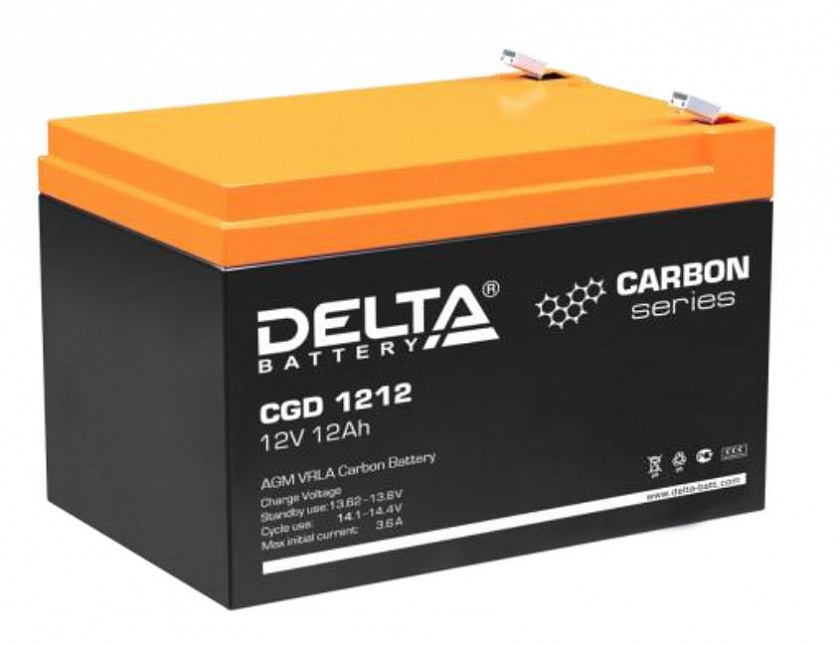 Delta CGD 1212 Аккумулятор герметичный свинцово-кислотный - YUM