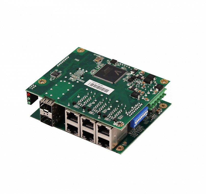 SW-60602/ILC-P Бескорпусной промышленный управляемый PoE коммутатор на 8 портов - YUM