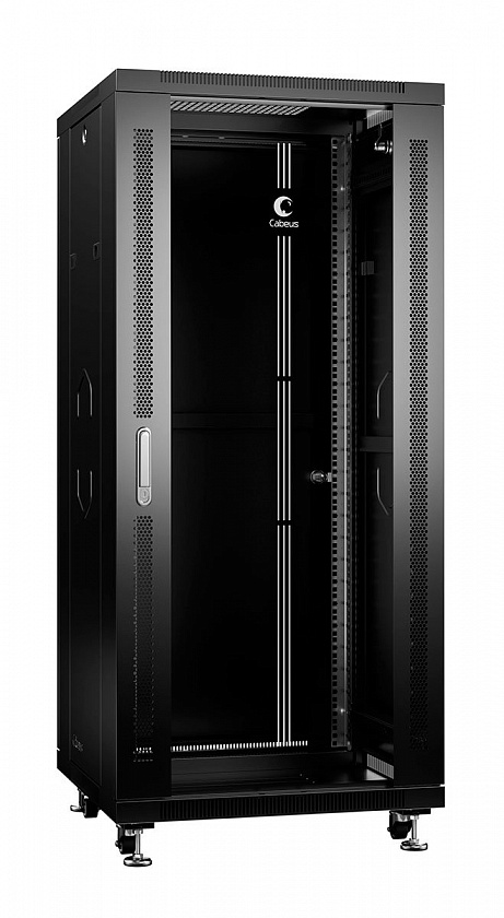 SH-05C-27U60/80-BK (8573c) Шкаф напольный 19-дюймовый, 27U - YUM