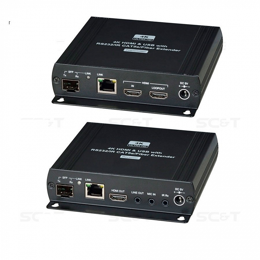 HKM01-4K Удлинитель KVM - YUM