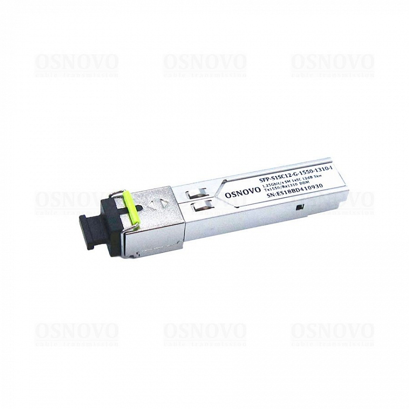 SFP-S1SC12-G-1550-1310-I SFP-модуль - YUM