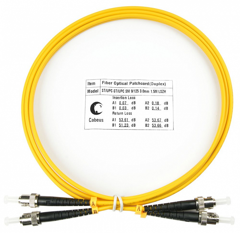 FOP(d)-9-ST-ST-3m (7554c) Патч-корд оптический - YUM