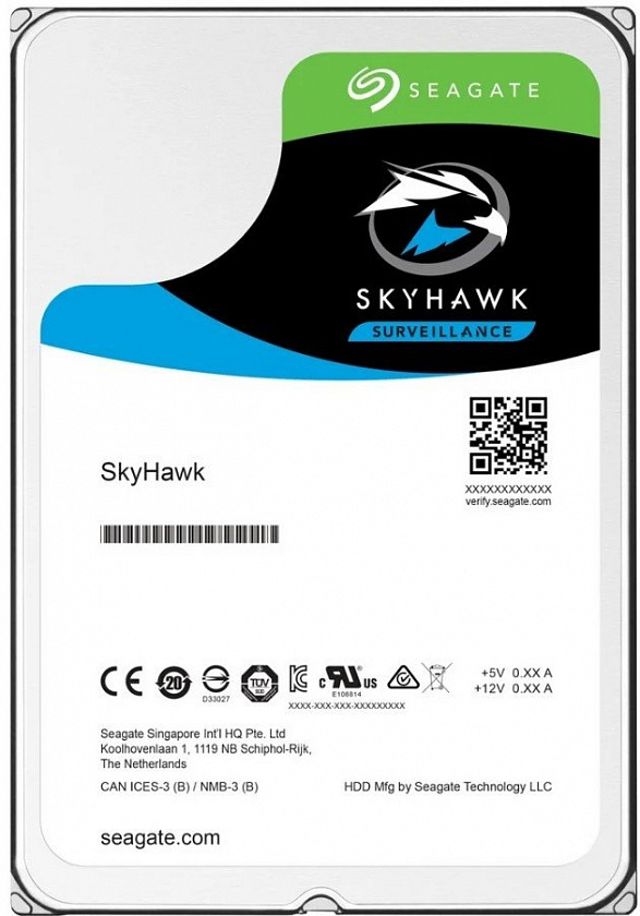 HDD 4000 GB (4 TB) SATA-III Skyhawk (ST4000VX013) Жесткий диск (HDD) для видеонаблюдения - YUM