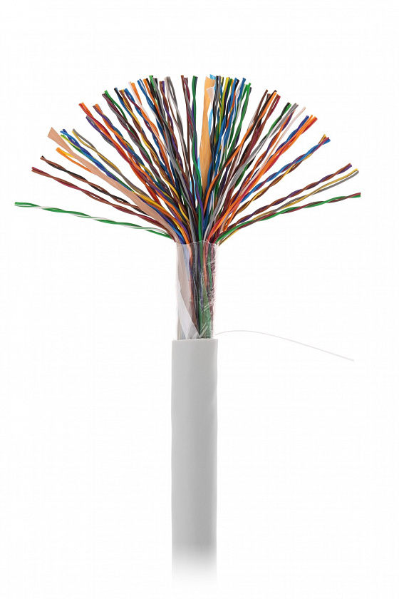 U/UTP 50pair, Cat5, In, PVC (EC-UU050-5-PVC-GY-3) Кабель «витая пара» (LAN) для структурированных систем связи - YUM