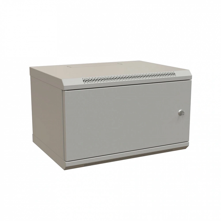 WR-TW-0945-SR-RAL7035 Шкаф настенный 19-дюймовый, 9U - YUM
