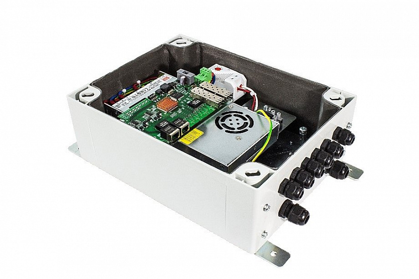 Релион-SW-2G-2Poe+/120W-UPS Коммутатор с питанием по PoE - YUM