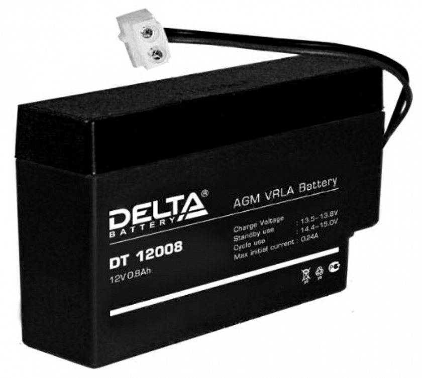 Delta DT 12008 (Т13) Аккумулятор герметичный свинцово-кислотный - YUM