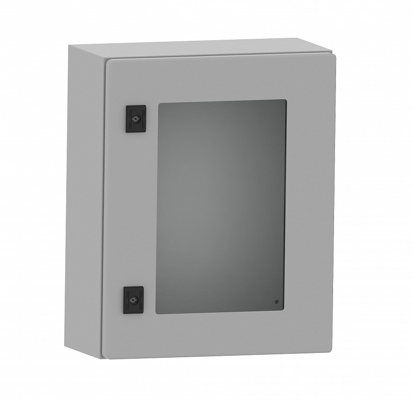 Навесной шкаф CE, 500x500x200 мм, IP66 (R5CEX0552) с прозрачной дверью - YUM