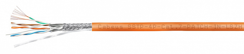SSTP-4P-Cat.7-PATCH-IN-LSZH (7638c) Кабель «витая пара» (LAN) для структурированных систем связи - YUM