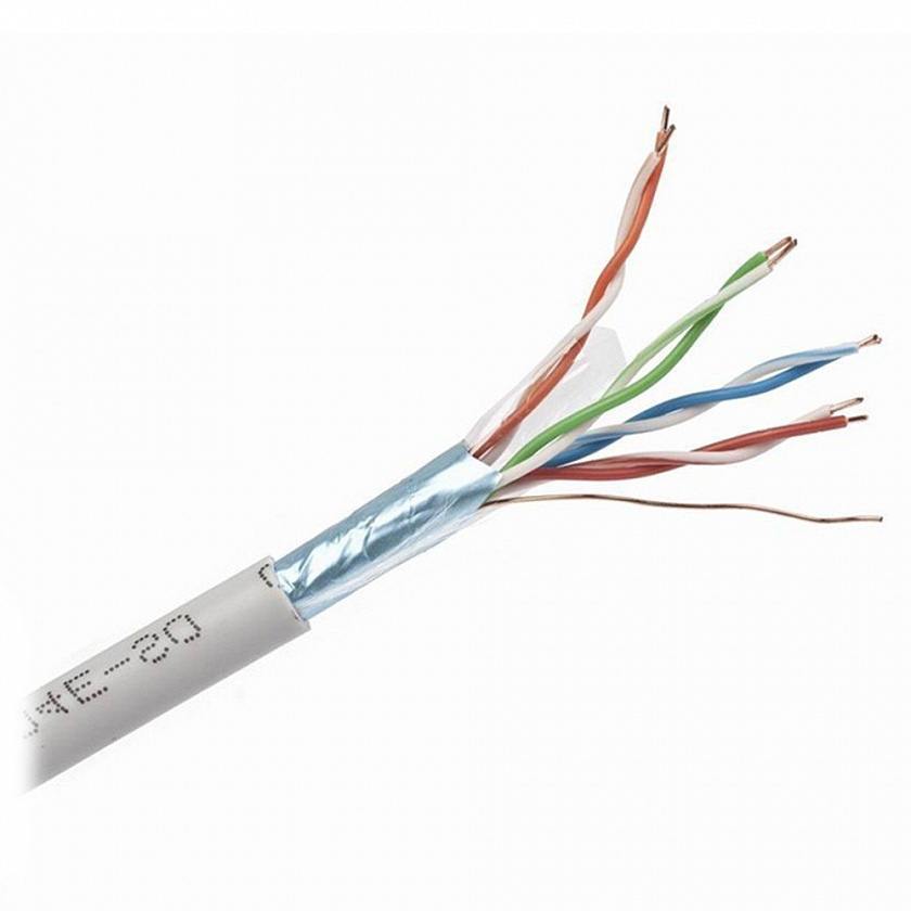 F/UTP 4pair, Cat5e, In, PVC (TWT-5EFTP-XS) Кабель «витая пара» (LAN) для структурированных систем связи - YUM