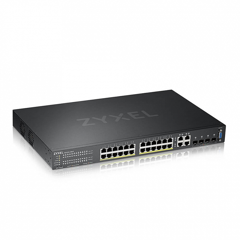 GS2220-28HP-EU0101F Гибридный L2 коммутатор PoE+ - YUM