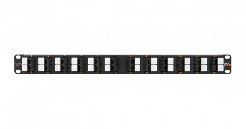 NMC-RP24UD2-AN-1U-BK Патч-панель 19" - YUM