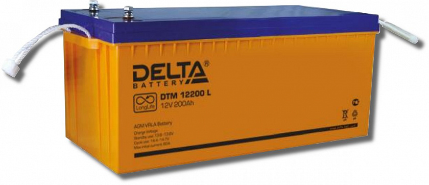 Delta DTM 12200 L Аккумулятор герметичный свинцово-кислотный - YUM