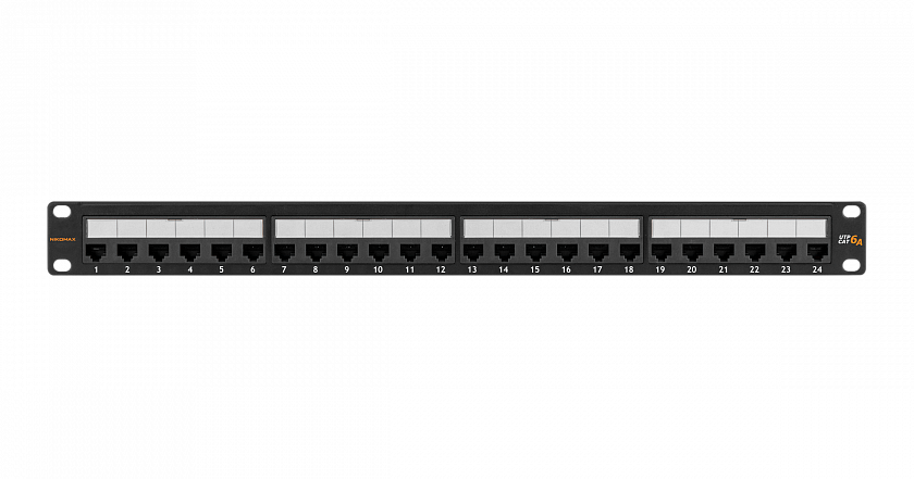 NMC-RP24UA2-1U-BK Патч-панель 19" - YUM