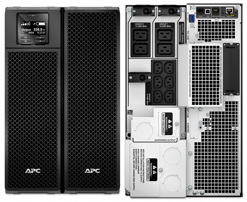 SRT10KXLI APC Smart-UPS SRT 10000 ВА Источник бесперебойного питания - YUM