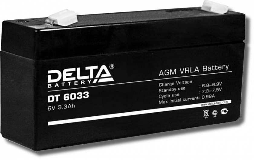 Delta DT 6033 Аккумулятор герметичный свинцово-кислотный - YUM
