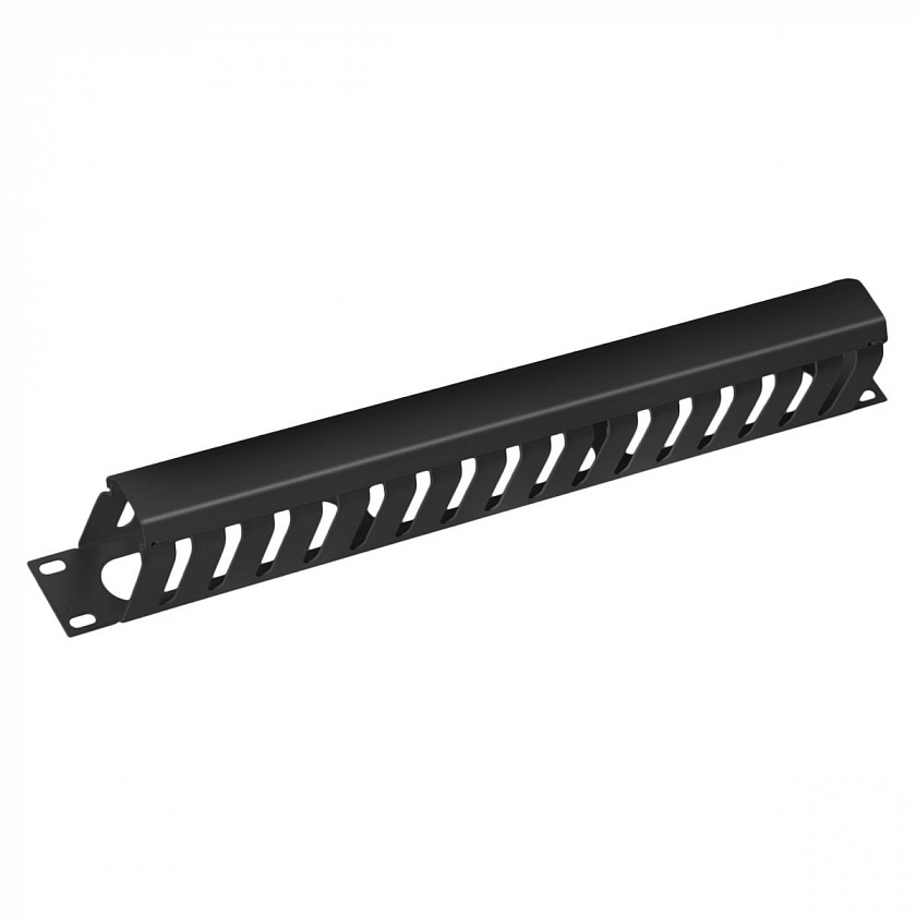 JB07-1U-BK (8643c) Кабельный организатор 19" - YUM