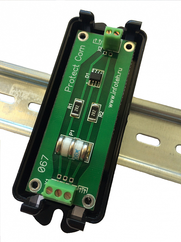 AVT-PTW1810HD Устройство грозозащиты для AHD/CVI/TVI - YUM