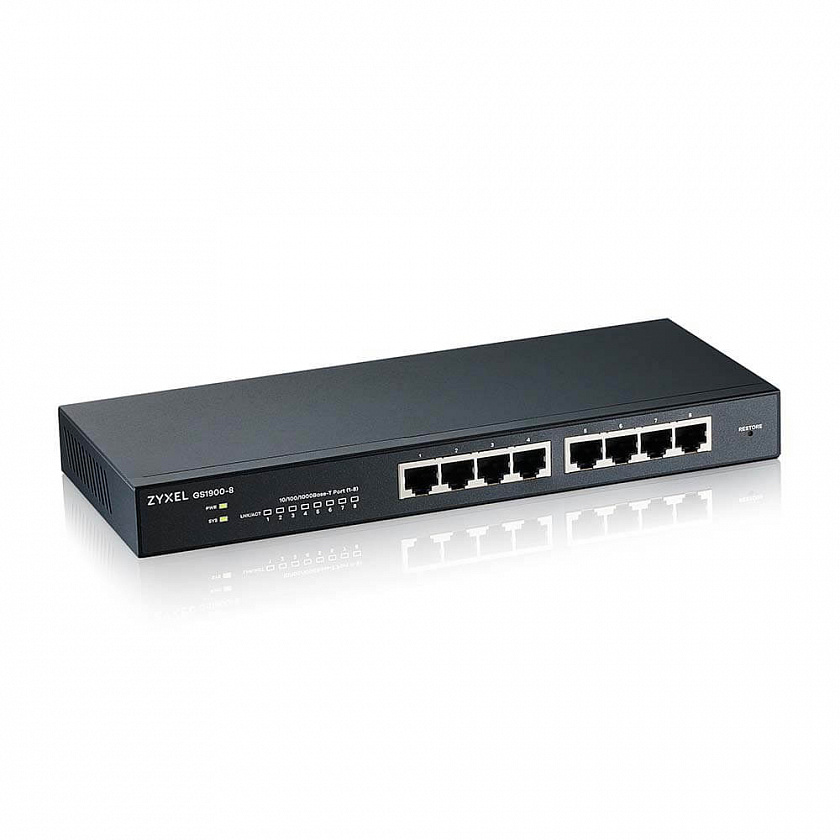 GS1900-8-EU0102F Smart коммутатор - YUM