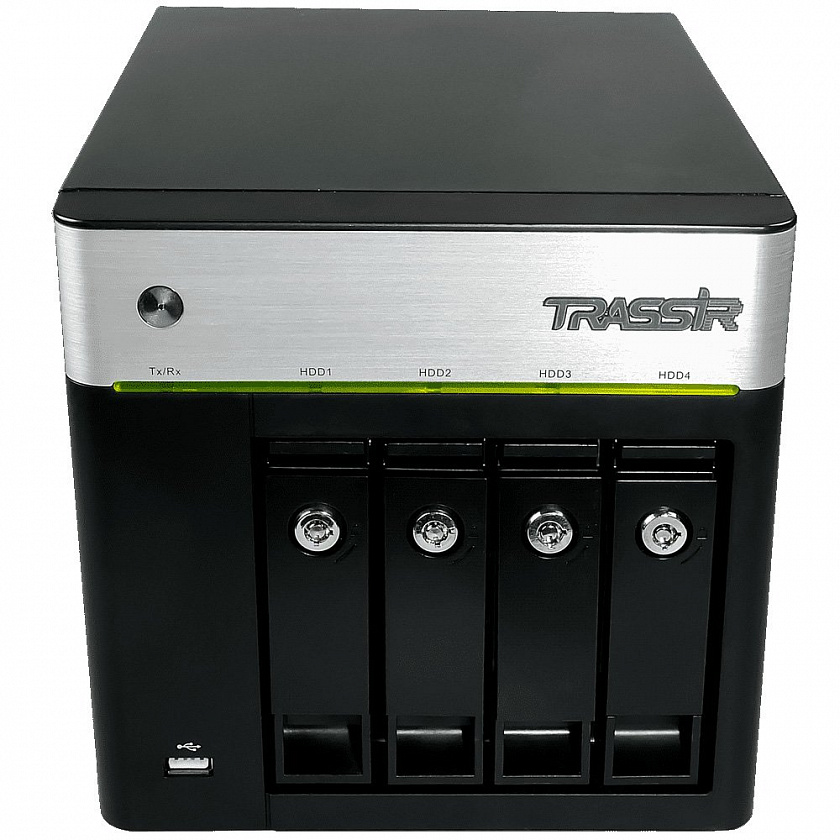 TRASSIR DuoStation AnyIP 24 IP-видеосервер 24-канальный - YUM