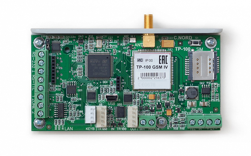 ТР-100 GSM IV Интерфейс связи с центральной станцией Центр охраны СИ-НОРД - YUM