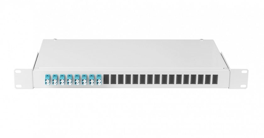 NMF-RP16LCUS2-WS-ES-1U-GY Кросс оптический 19" - YUM