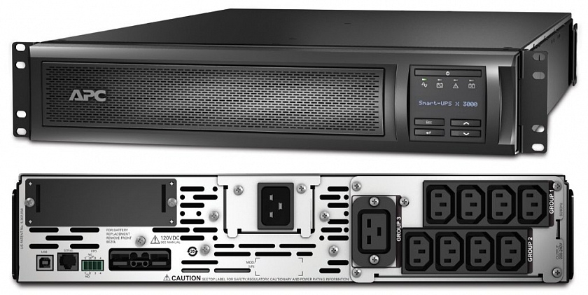 SMX3000RMHV2U APC Smart-UPS X 3000 ВА Источник бесперебойного питания - YUM