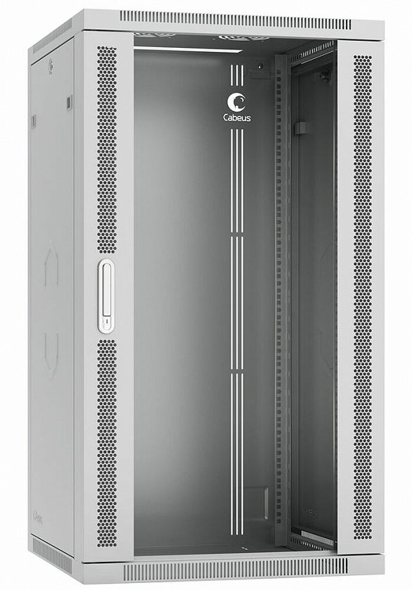 SH-05F-22U60/45-R (10768c) Шкаф настенный 19", 22U - YUM