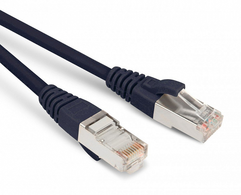 PC-LPM-STP-RJ45-RJ45-C5e-1.5M-LSZH-BK Патч-корд медный - YUM