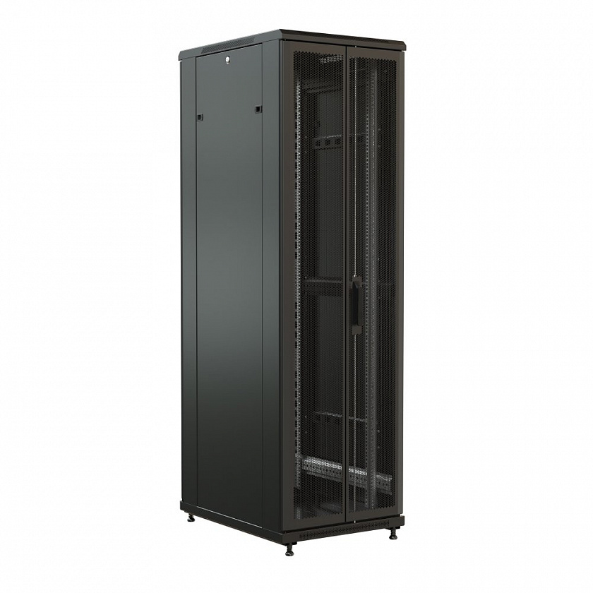 WR-TT-4782-DD-RAL9004 Шкаф напольный 19-дюймовый, 47U - YUM