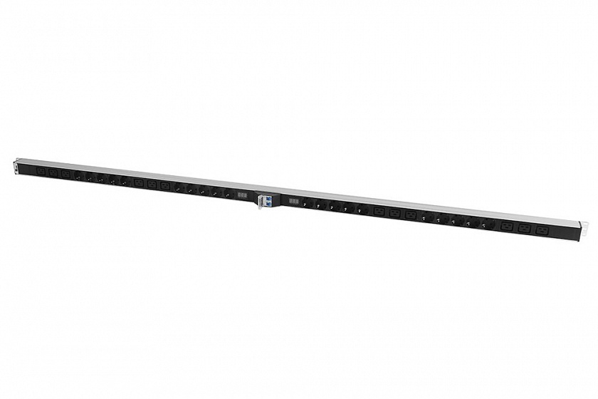 R-32-2x(10C13-5C19-A-Am)-1420-K Блок розеток 19" - YUM