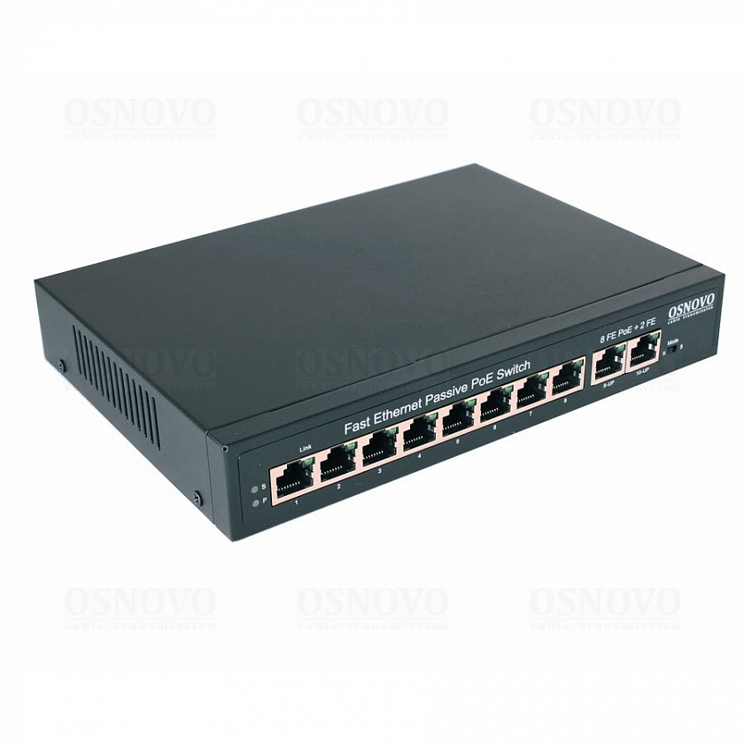 SW-21000/A(120W) Коммутатор Fast Ethernet на 10 портов - YUM