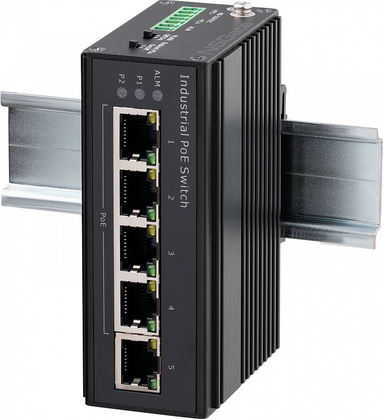 NIS-3200-105PSG (63P4SG51) Коммутатор неуправляемый с PoE - YUM