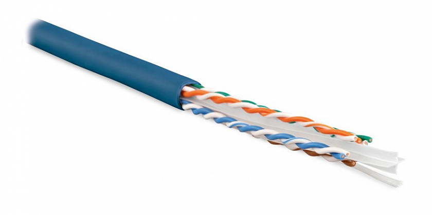 UUTP4-C6-S23-IN-PVC-BL-305 Кабель «витая пара» (LAN) для структурированных систем связи - YUM