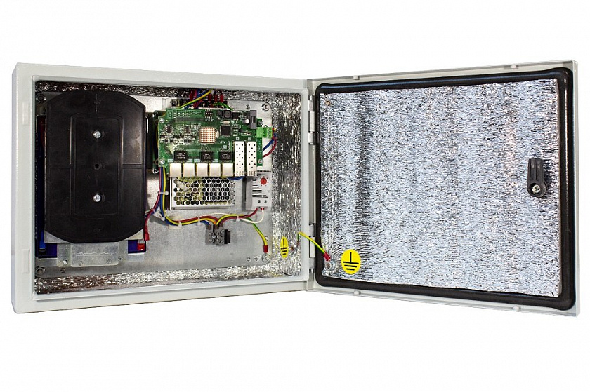 Релион-SW-М-2G-8Poe+/340W Коммутатор с питанием по PoE - YUM