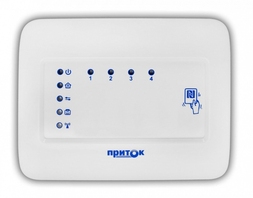 Приток-А-КОП-02.4 Устройство оконечное объектовое приемно-контрольное c GSM и LAN коммуникаторами - YUM