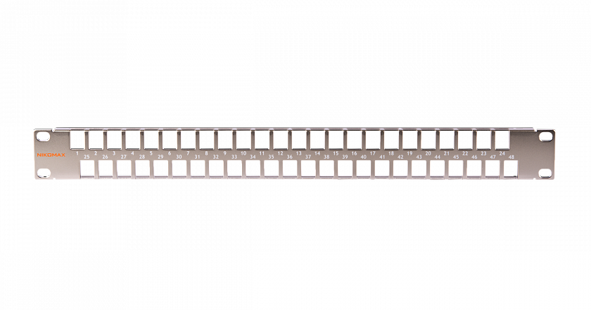NMC-RP48-BLANK-1U-MT Патч-панель 19" - YUM