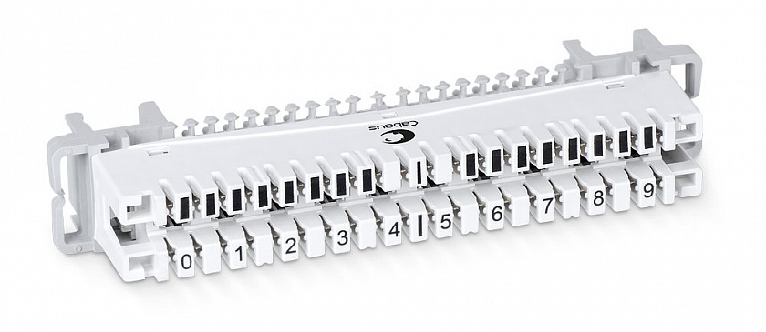 CM-10P-P (7235c) Плинт соединительный на 10 пар - YUM