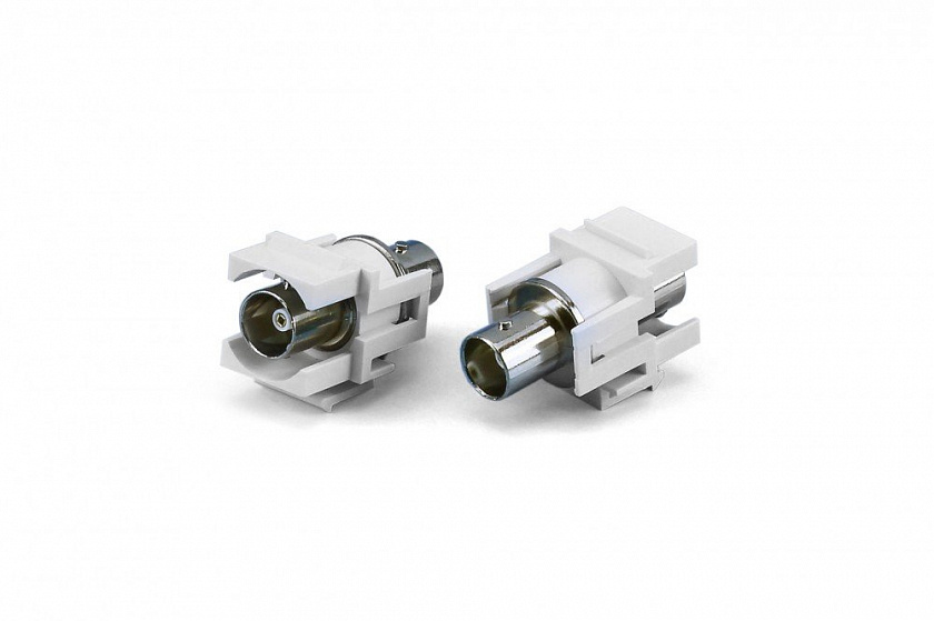 KJ1-BNC-D-WH Вставка Keystone Jack RJ-45 - YUM