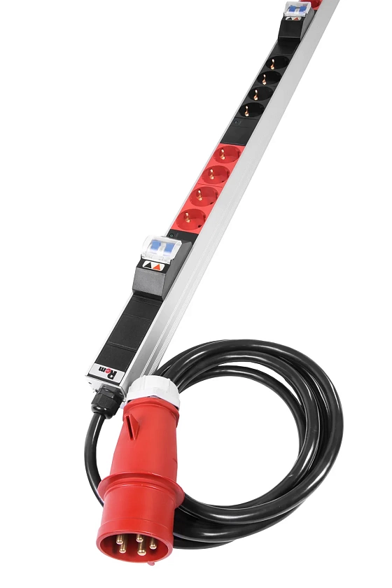 R-MC8-3x16-24S-MI-1820-3-3PN Вертикальный блок розеток - YUM