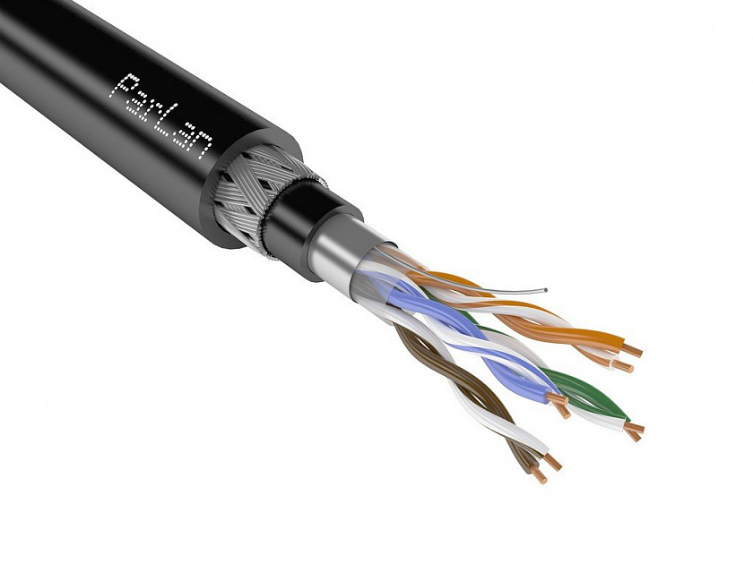 ParLan ARM PS F/UTP Cat5e ZH нг(А)-FRHF 4х2х0,52 Кабель «витая пара» (LAN) в броне - YUM
