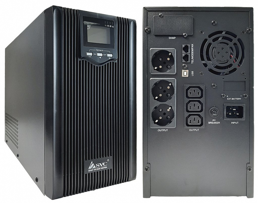 SVC PTL-3K-LCD/A3 Источник бесперебойного питания - YUM