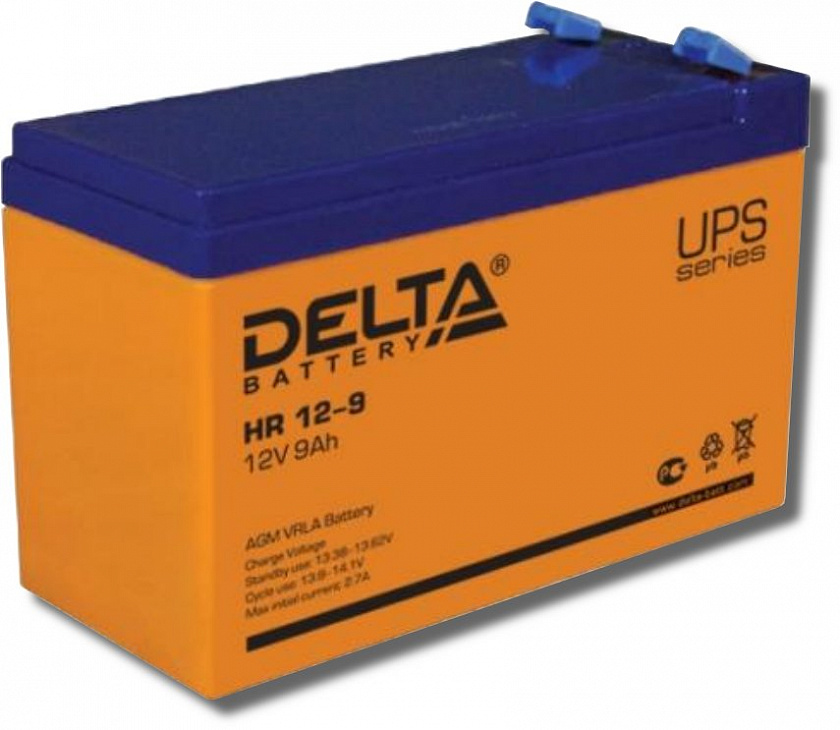 Delta HR 12-9 Аккумулятор герметичный свинцово-кислотный - YUM