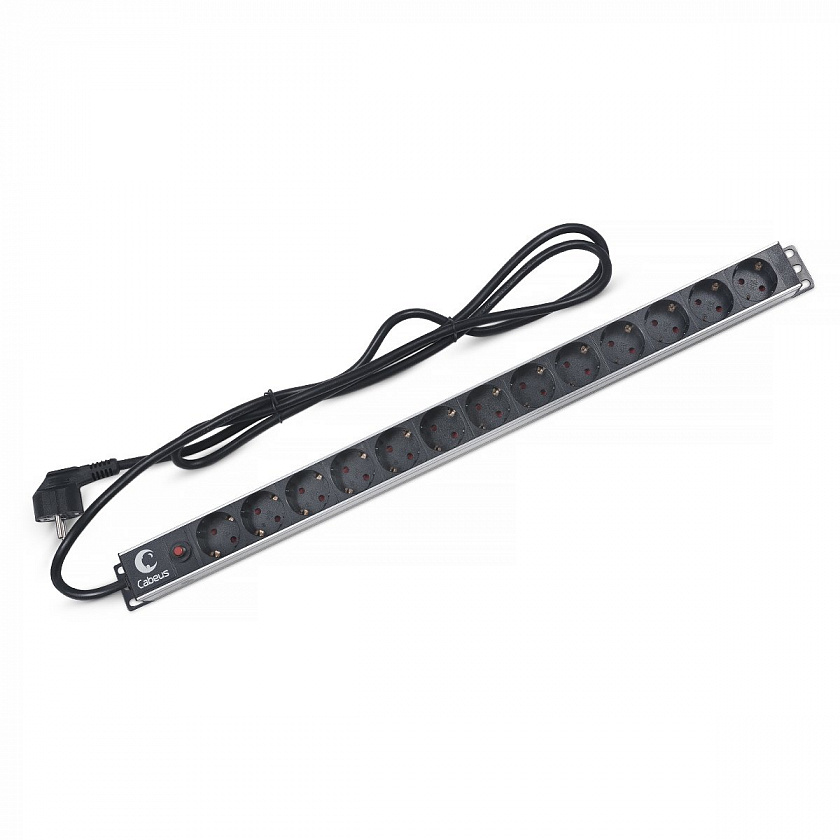 PDU-13P-F-2EU (7294c) Блок розеток 19" - YUM